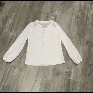 Cooper and Ella white lace blouse - XS